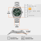 Emporio Armani Round Quartz Analog Men watch