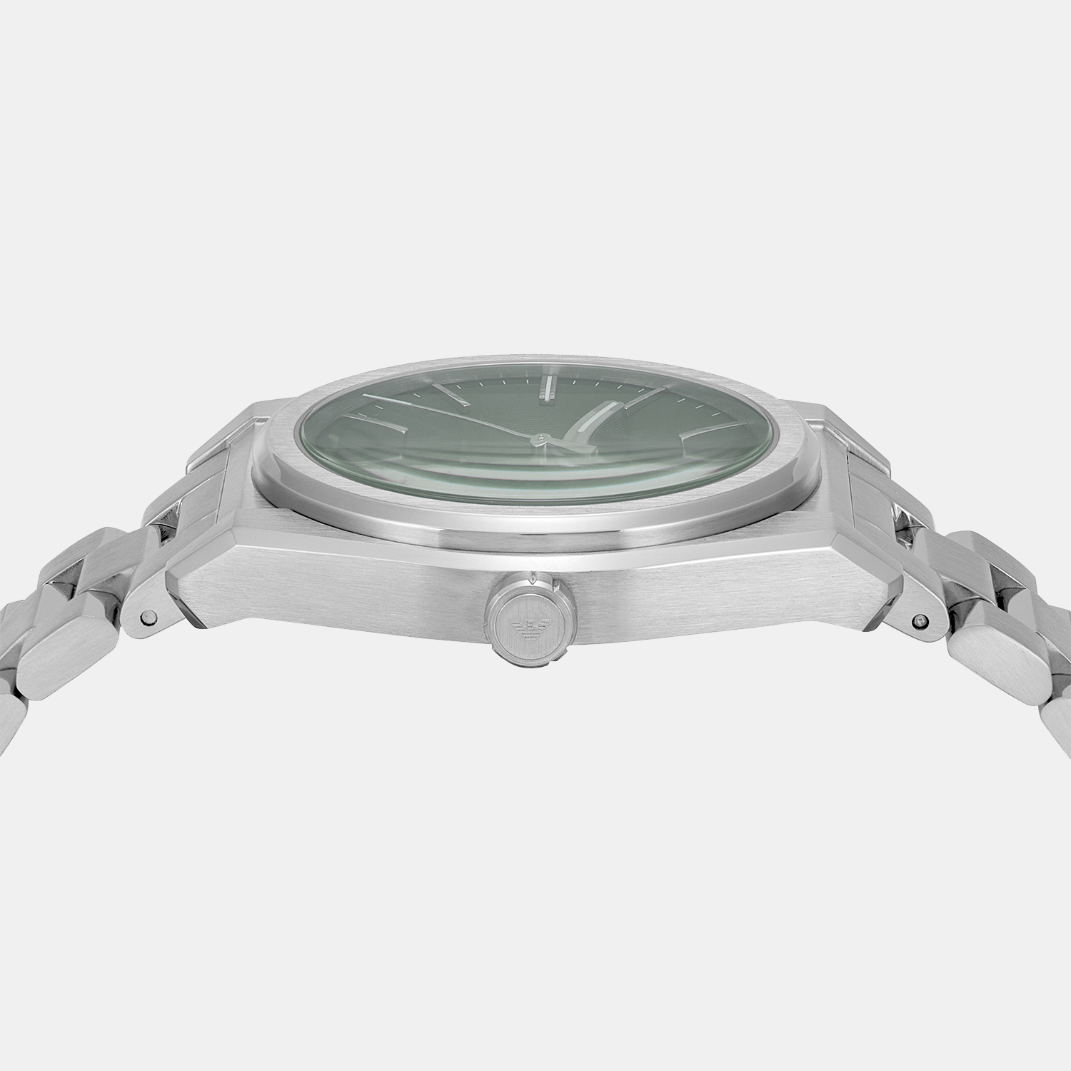 Emporio Armani Men Round Green watch