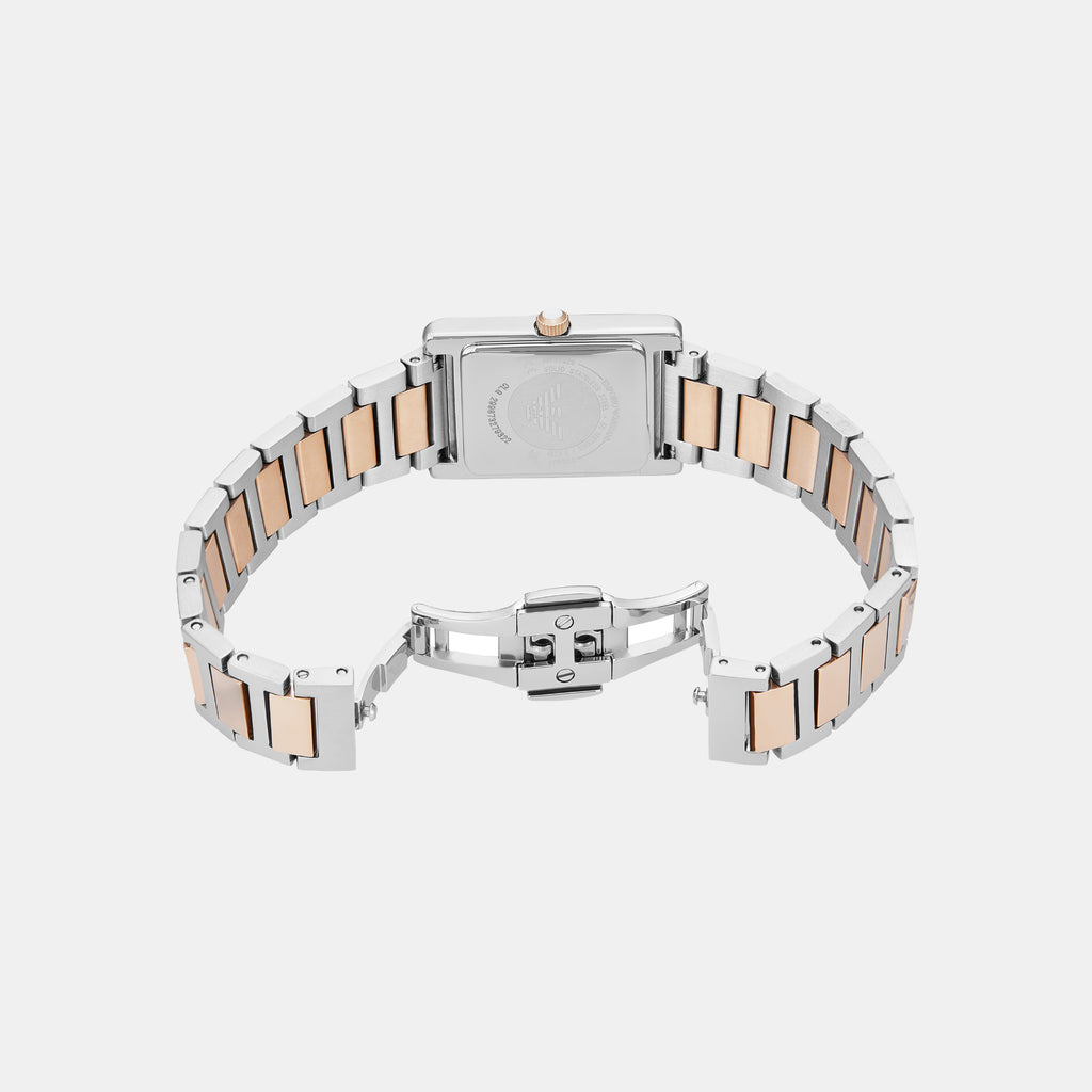 Emporio Armani Stainless Steel Mother Of Pearl watch