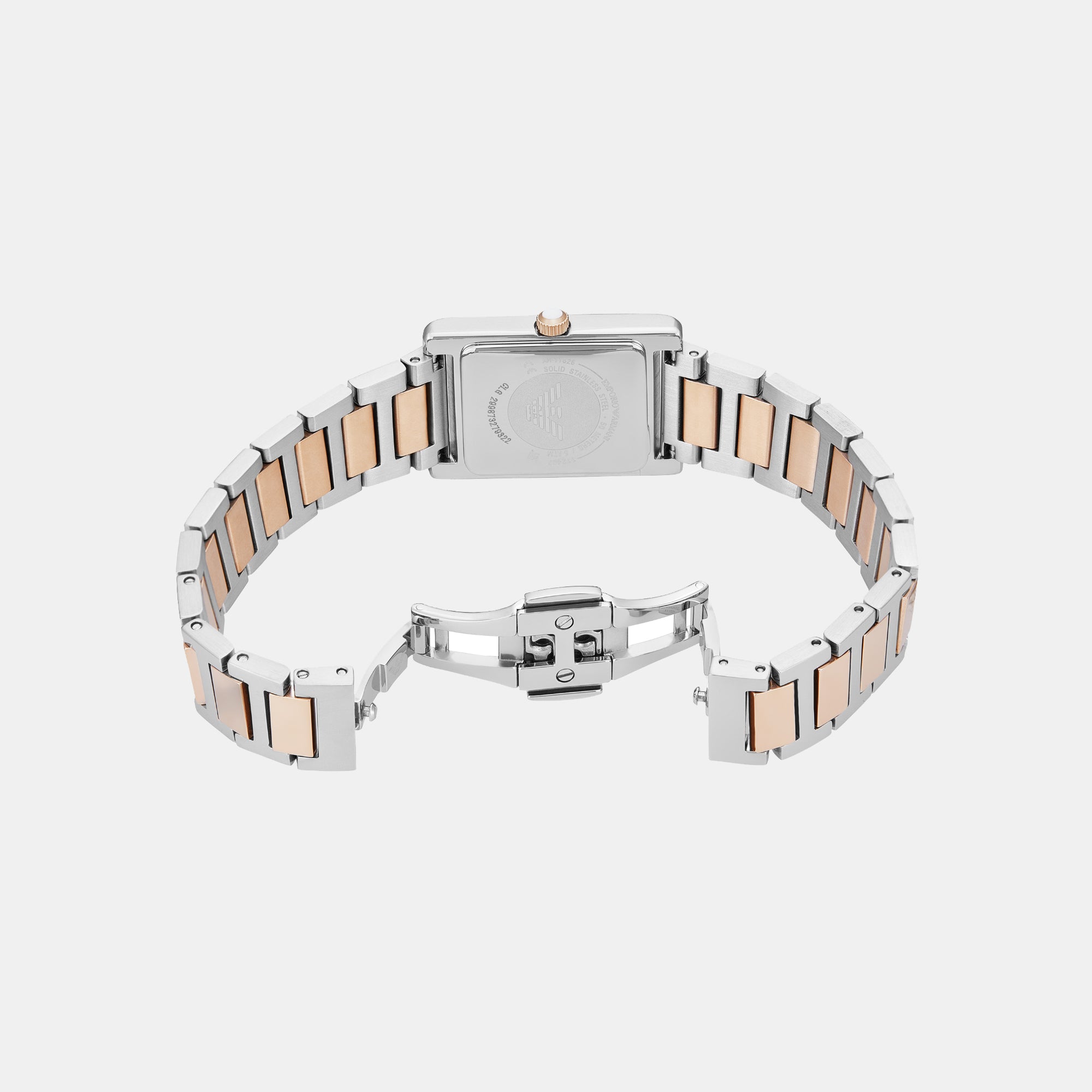 Emporio Armani Stainless Steel Mother Of Pearl watch