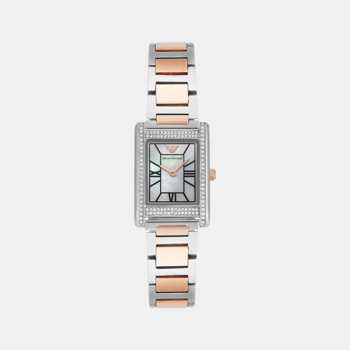 Genni Women Quartz Mother Of Pearl Dial Analog Stainless Steel Watch AR11626