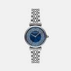 Emporio Armani Round Blue Analog watch