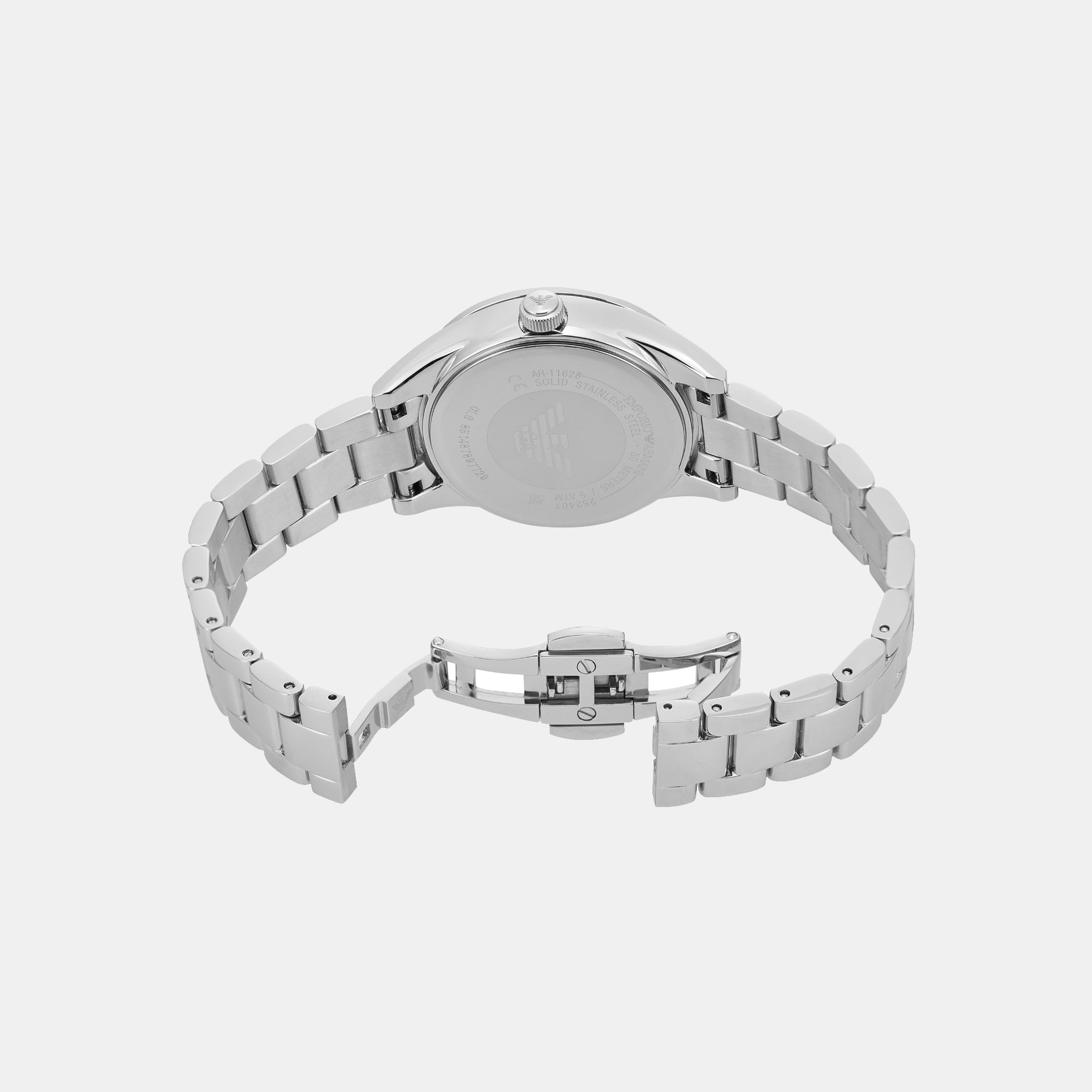 Emporio Armani Stainless Steel Blue watch