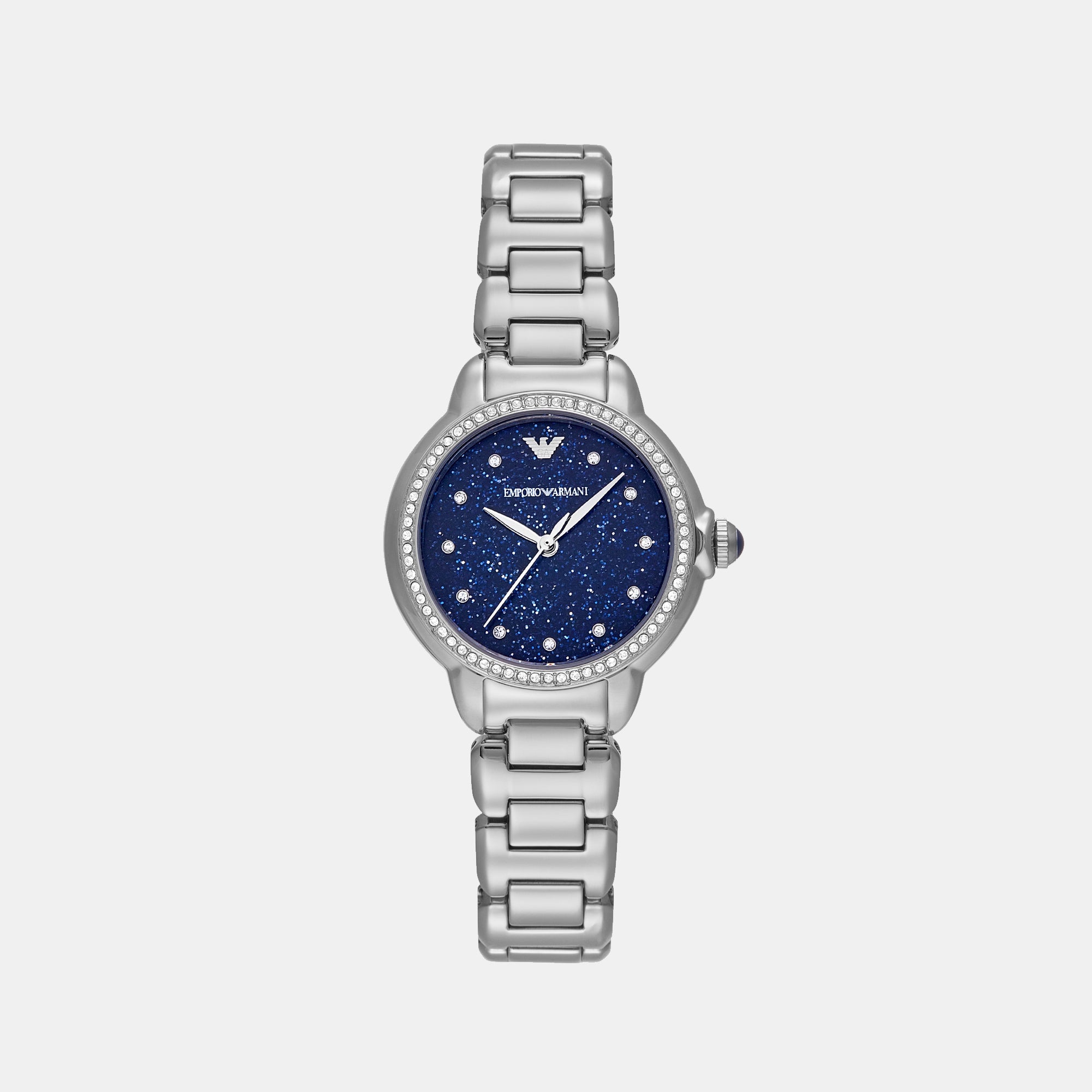 Emporio Armani Round Blue Analog watch