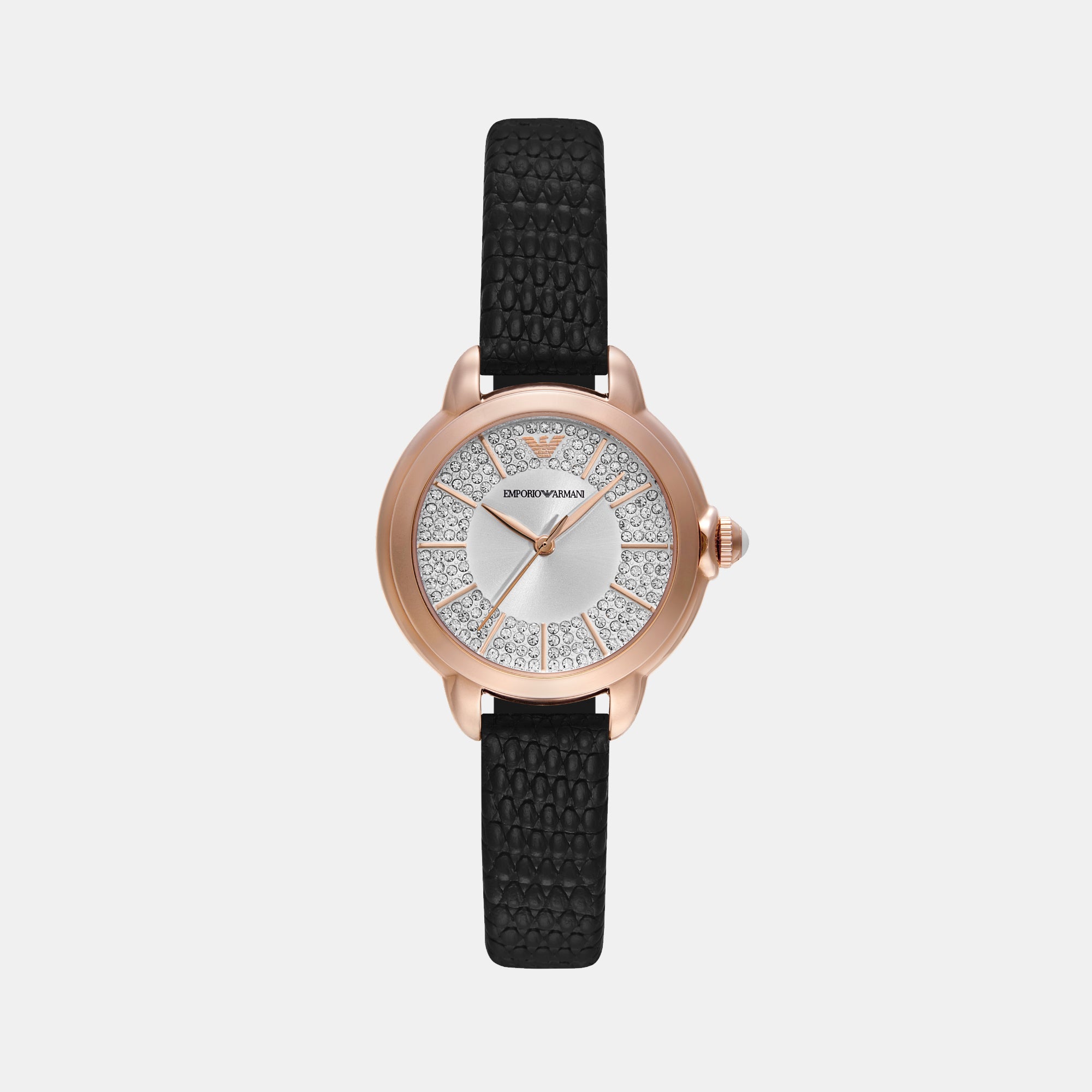 Emporio Armani Round Silver Analog watch