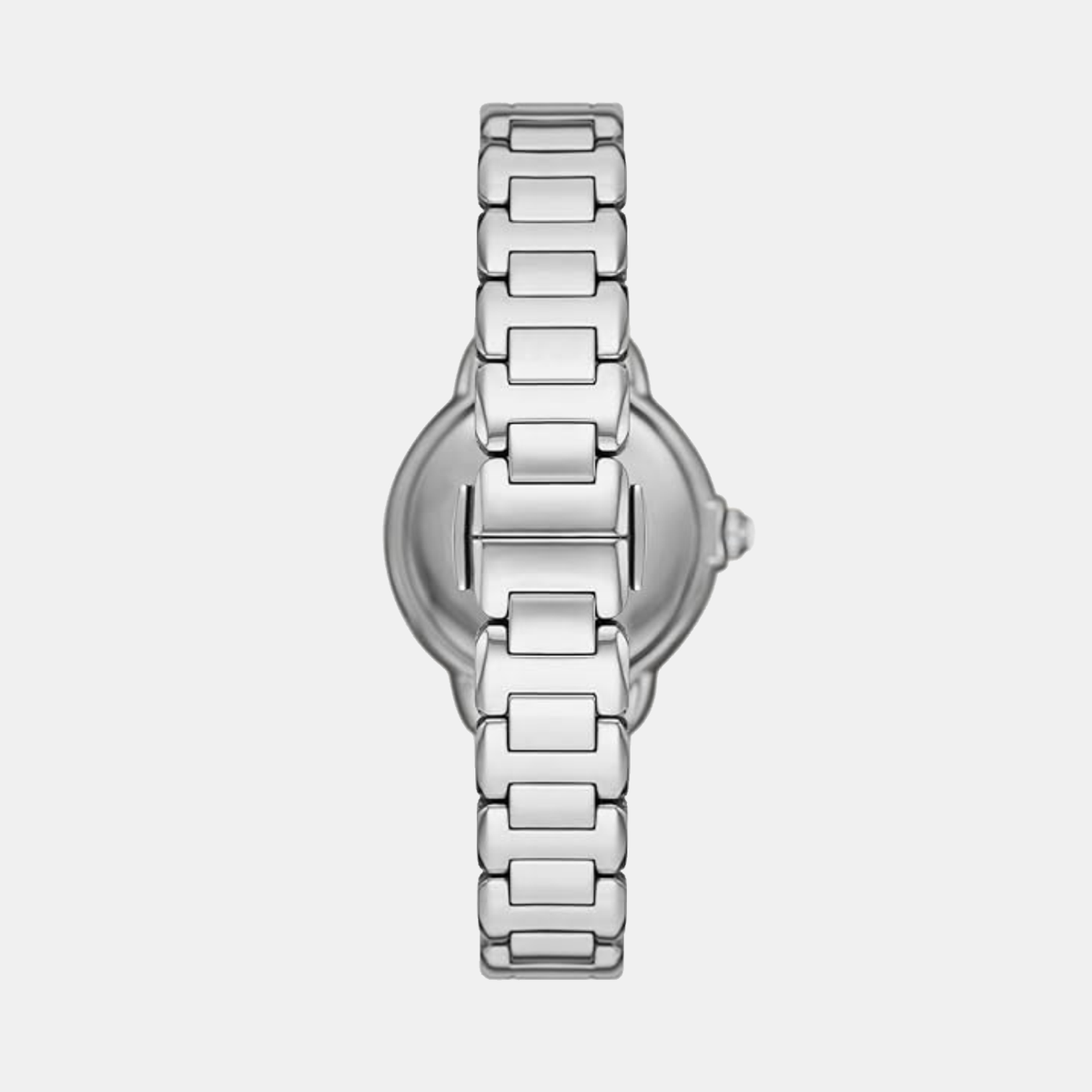 Women Quartz Silver Dial Analog Stainless Steel Watch AR11632