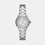 Na Women Quartz Silver Dial Analog Stainless Steel Watch AR11632