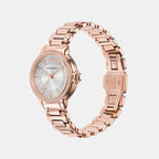 Emporio Armani Women Round Silver watch