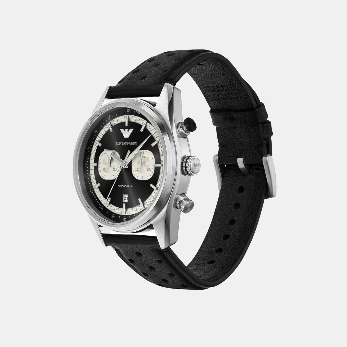 Emporio Armani 42 mm Round Quartz watch