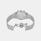 racer Men Quartz Green & Silver Dial Chronograph Stainless Steel Watch AR11637