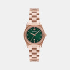 Women Quartz Green Dial Analog Watch AR11639
