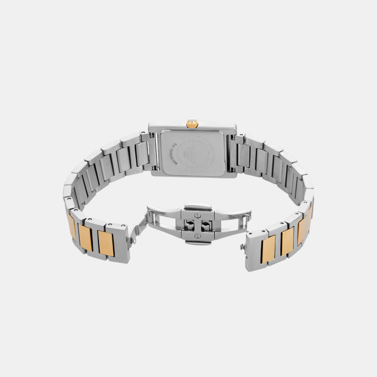 Women Quartz Mother Of Pearl Dial Analog Stainless Steel Watch AR11642