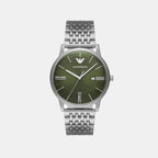 Emporio Armani Round Green Analog watch