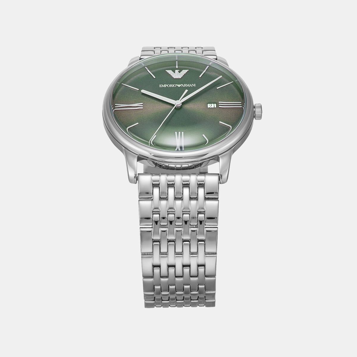 Emporio Armani Stainless Steel Round watch