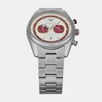 Men Quartz Two Tone Dial Chronograph Stainless Steel Watch AR11645