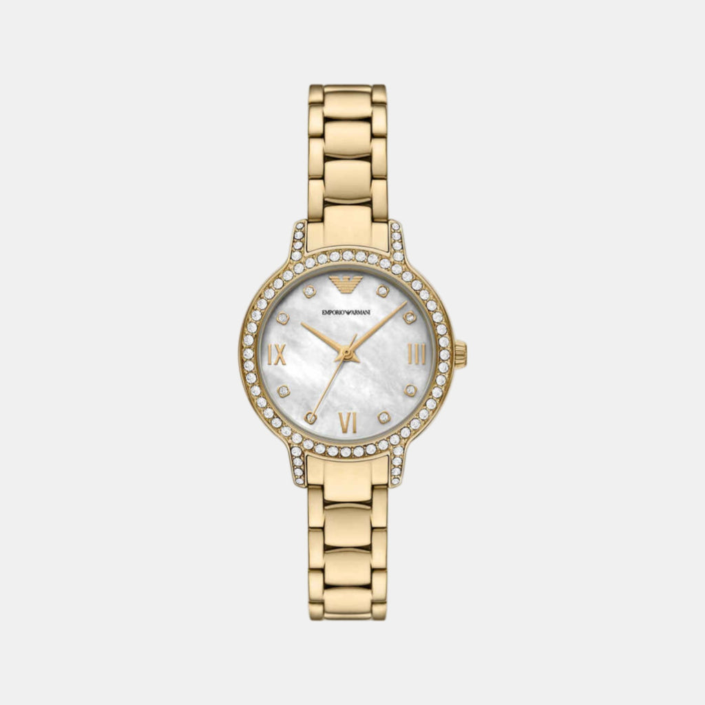 Women Quartz Mother of Pearl Dial Analog Watch AR11652