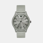 Men Quartz Grey Dial Analog Plastic Watch AR11653