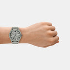 Men Quartz Grey Dial Analog Plastic Watch AR11653