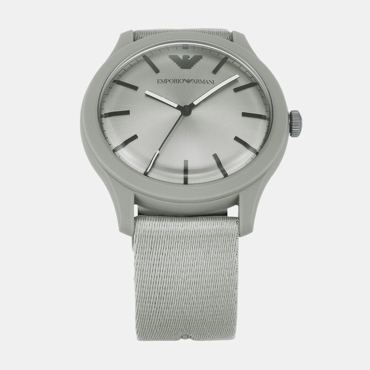 Men Quartz Grey Dial Analog Plastic Watch AR11653