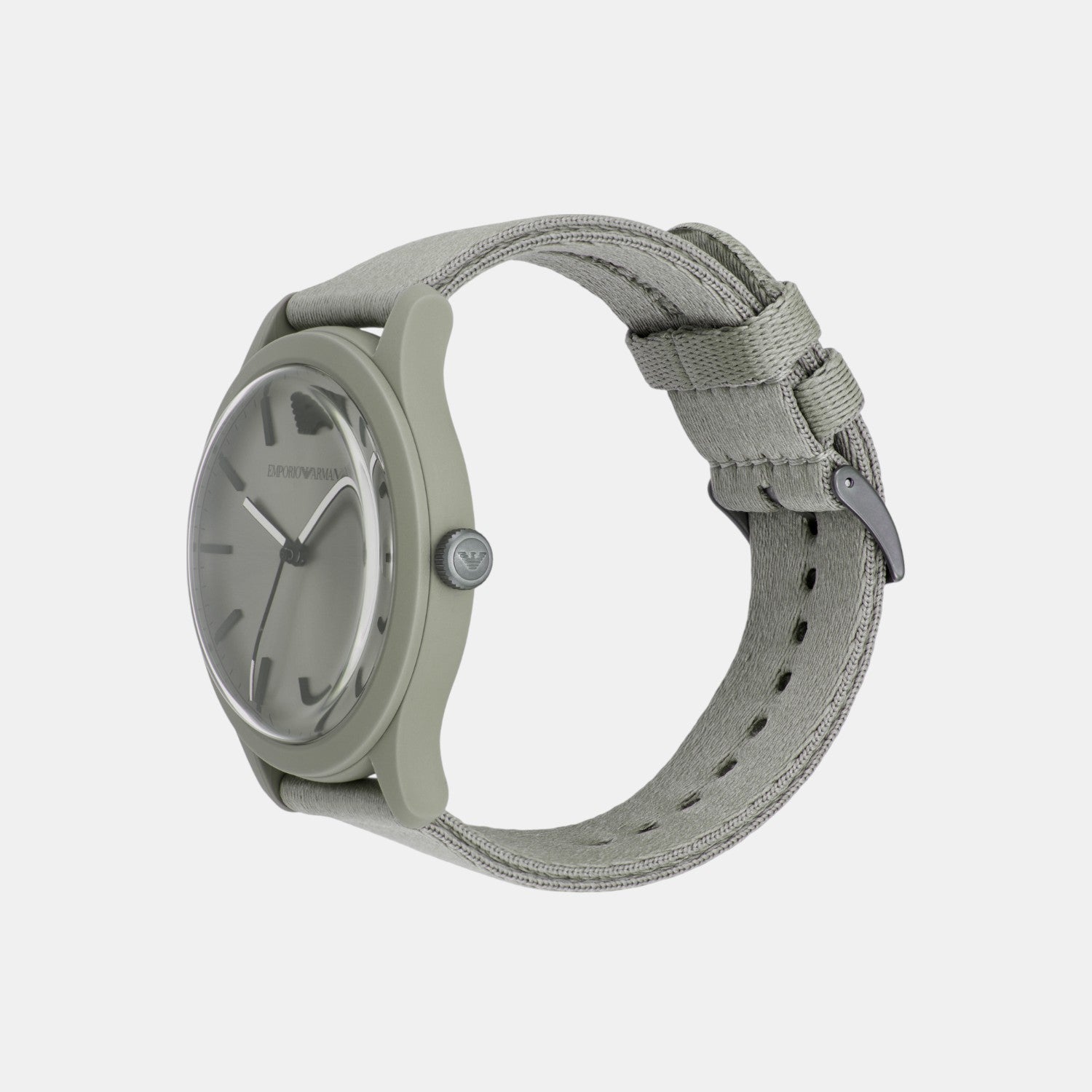 Men Quartz Grey Dial Analog Plastic Watch AR11653