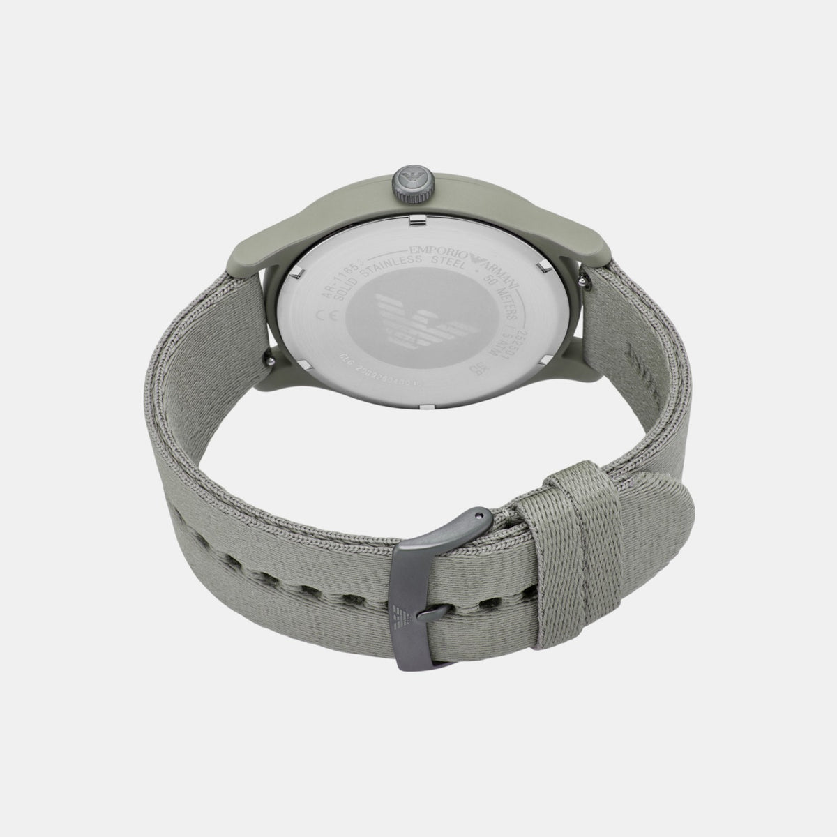 Men Quartz Grey Dial Analog Plastic Watch AR11653