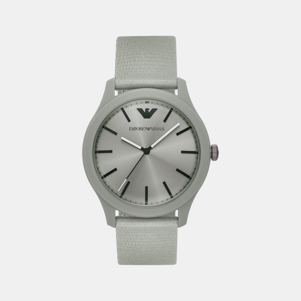 Men Quartz Grey Dial Analog Plastic Watch AR11653
