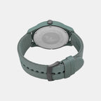 Men Quartz Green Dial Analog Plastic Watch AR11654