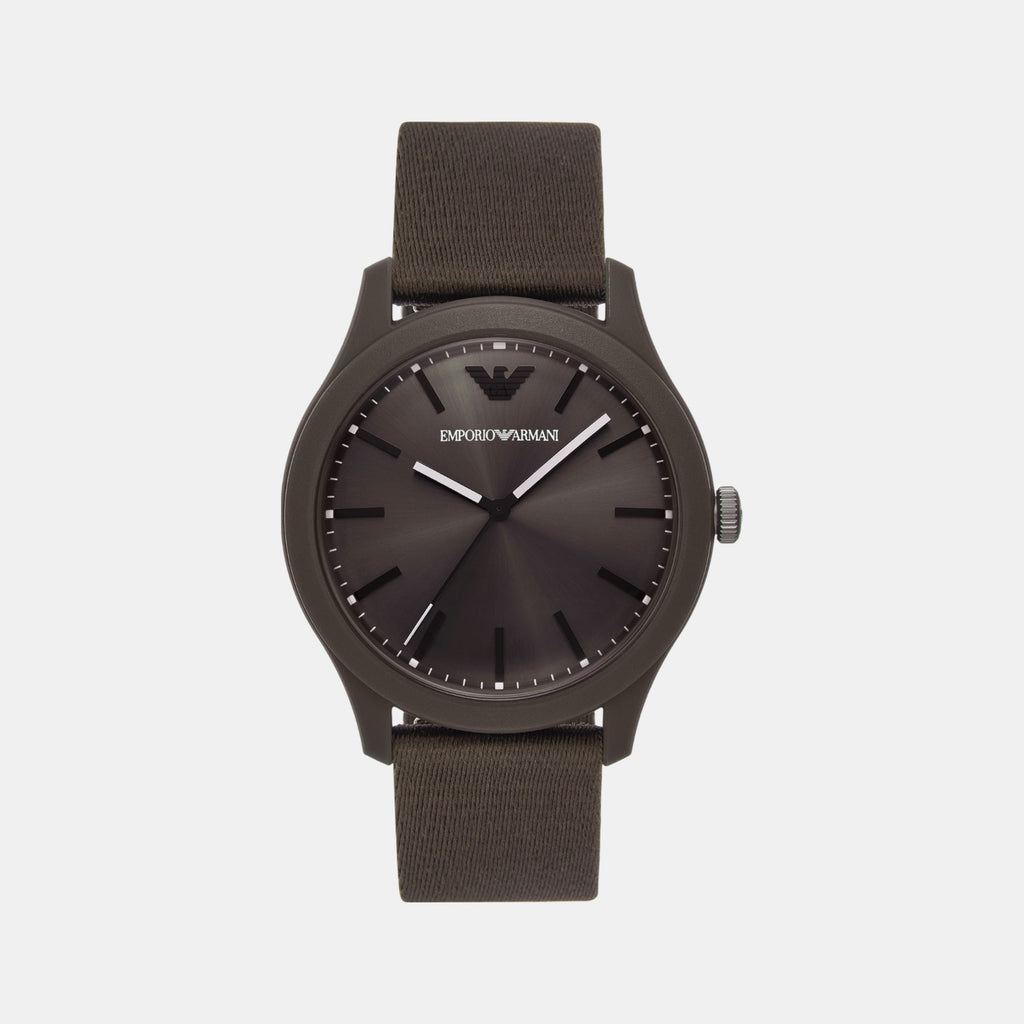 Men Quartz Brown Dial Analog Plastic Watch AR11655