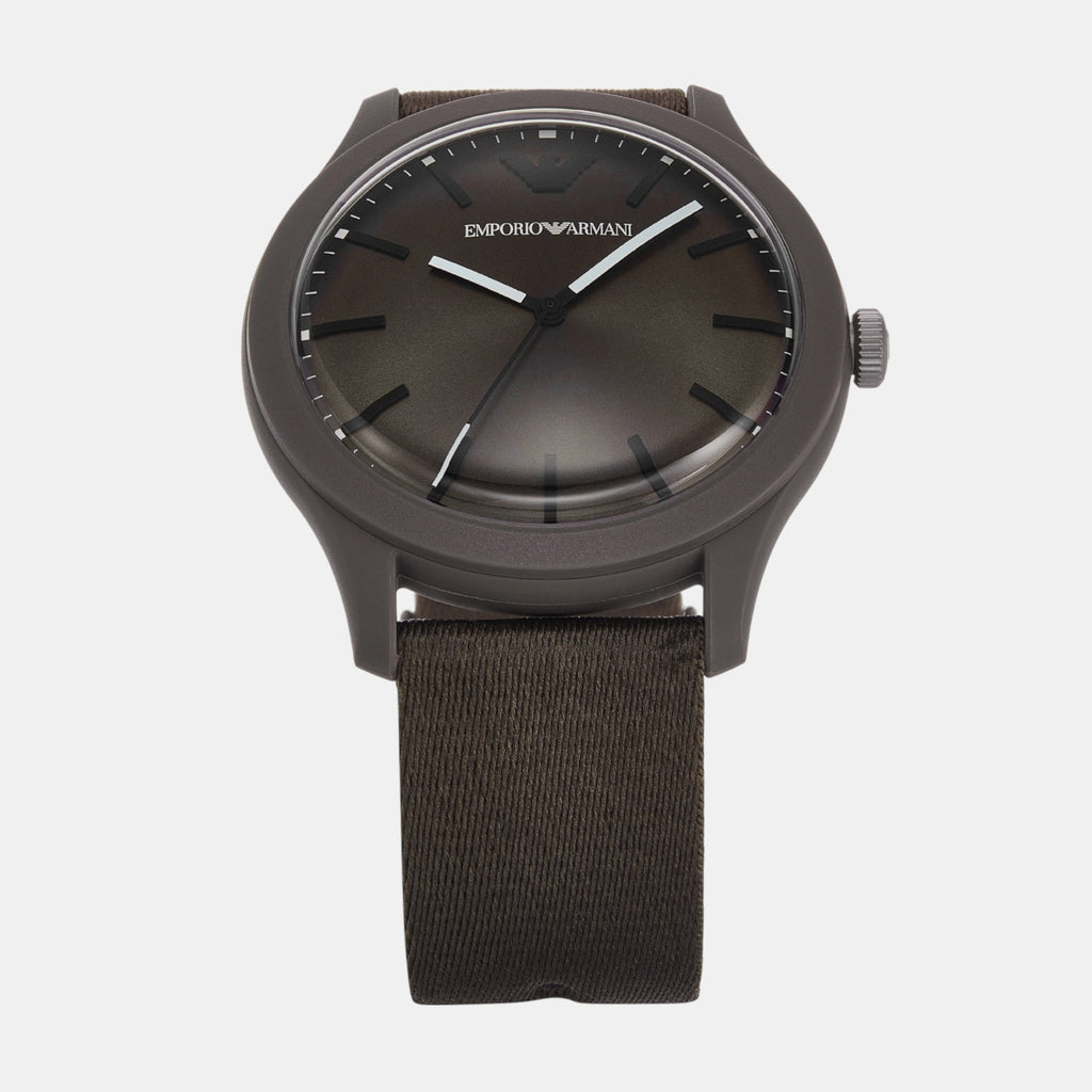 Men Quartz Brown Dial Analog Plastic Watch AR11655