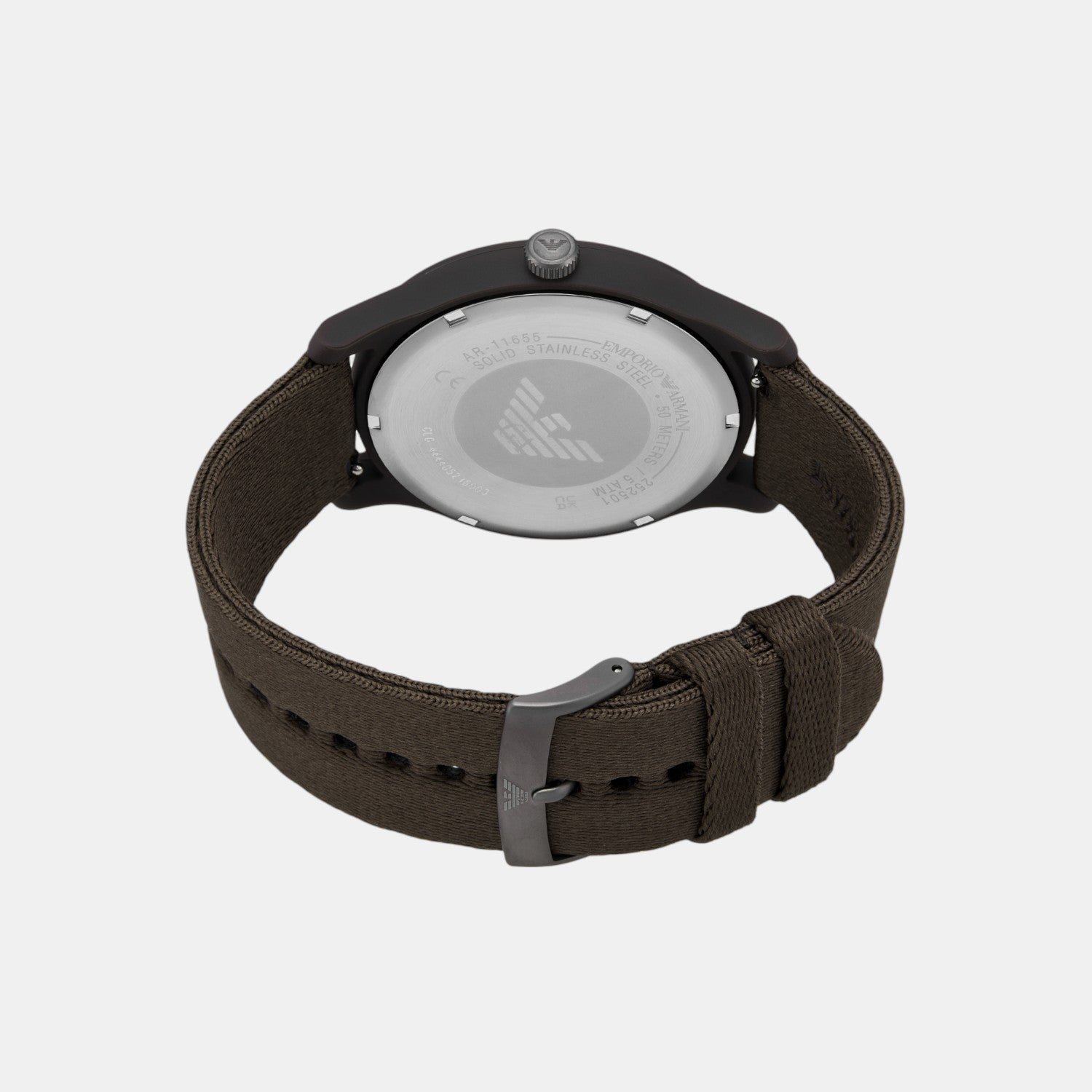 Men Quartz Brown Dial Analog Plastic Watch AR11655