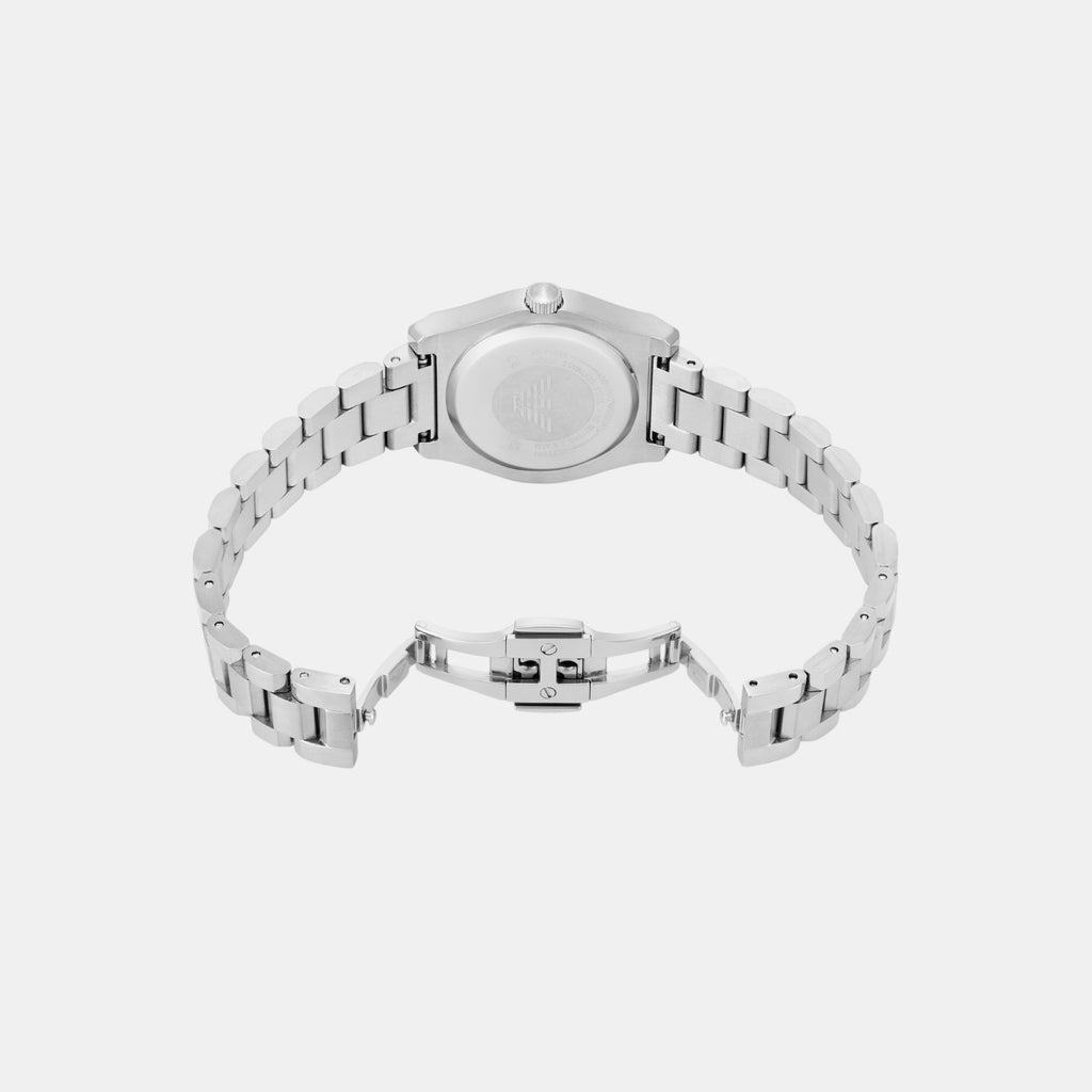 Women Quartz Green Dial Analog Stainless Steel Watch AR11656