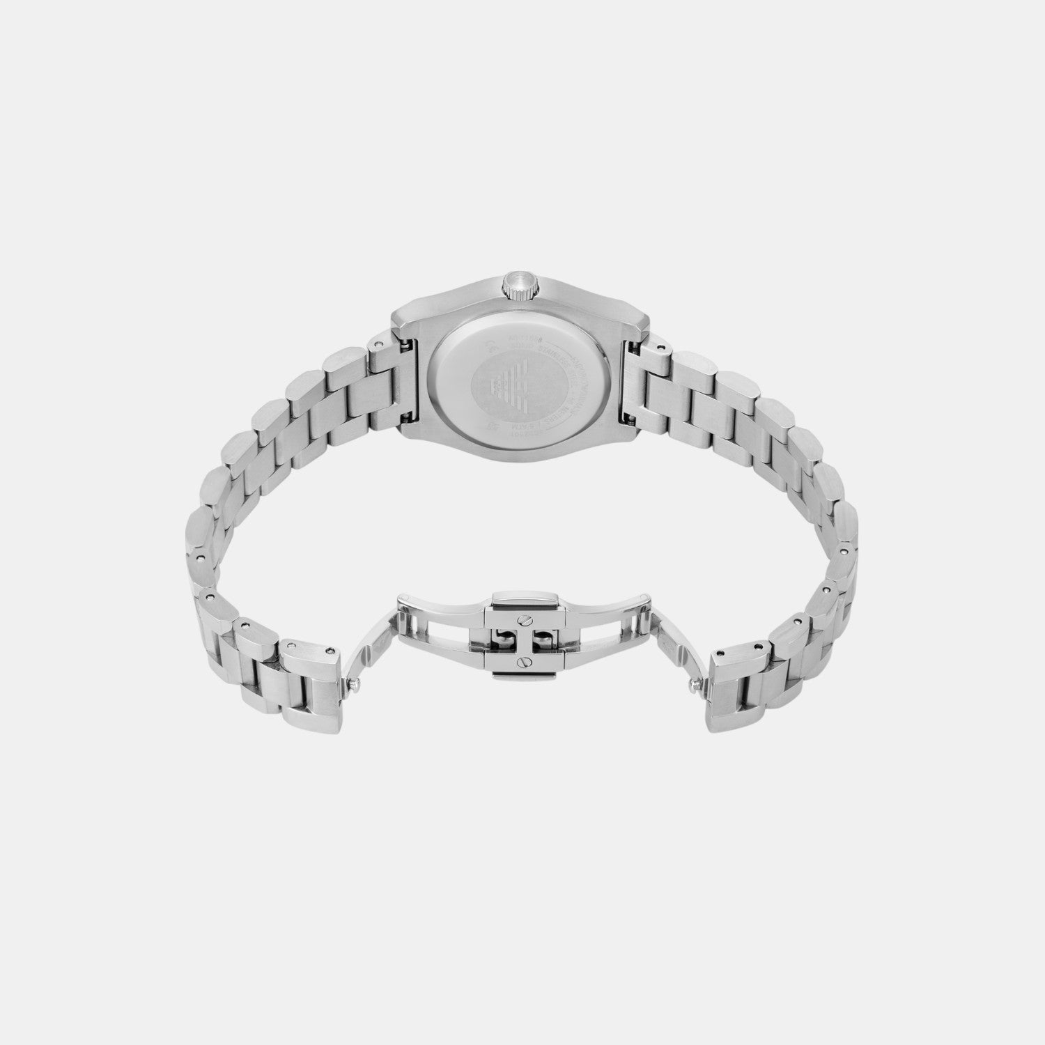 Women Quartz Pink Dial Analog Stainless Steel Watch AR11658