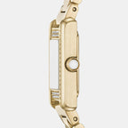 Women Quartz White Dial Analog Stainless Steel Watch AR11663