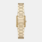 Women Quartz White Dial Analog Stainless Steel Watch AR11663