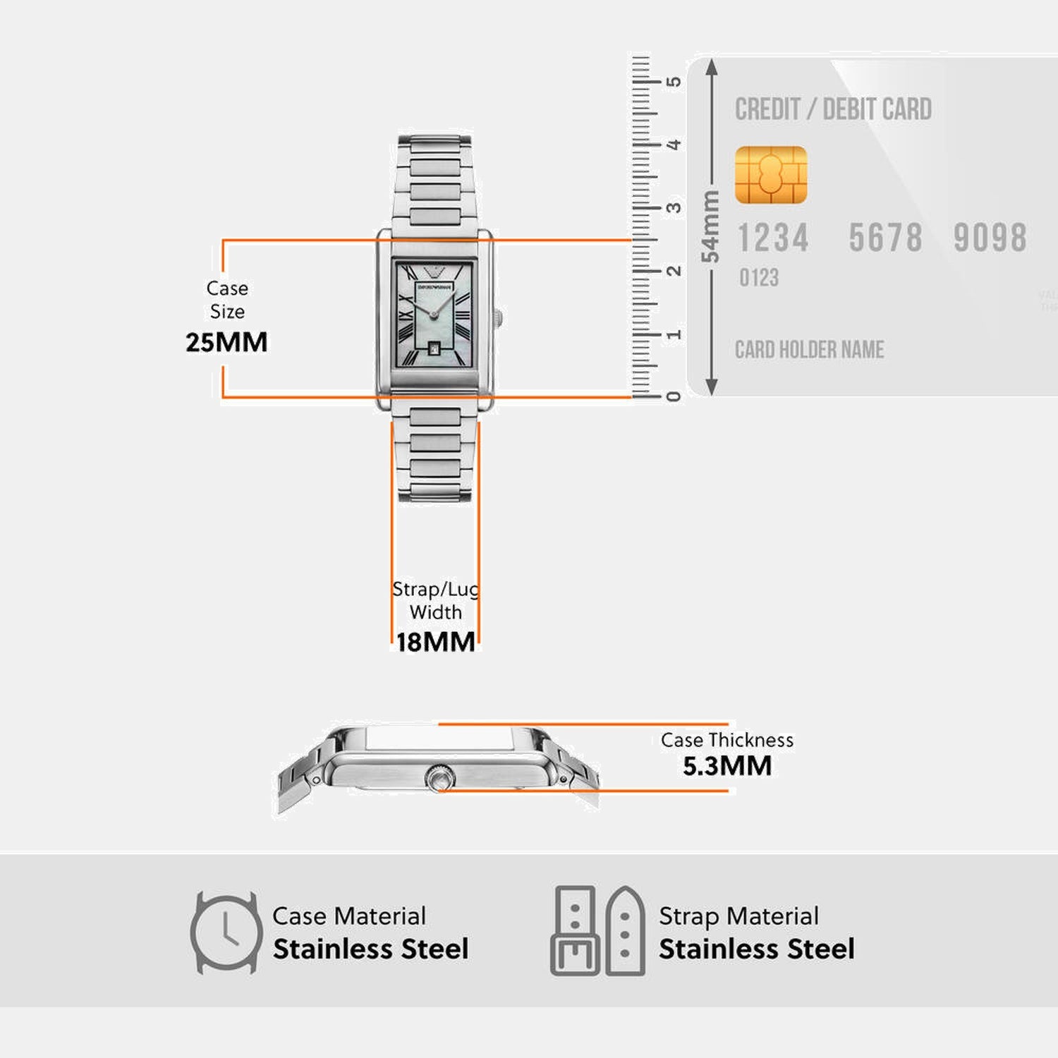 Men Quartz Mother of Pearl Dial Analog Watch AR11664