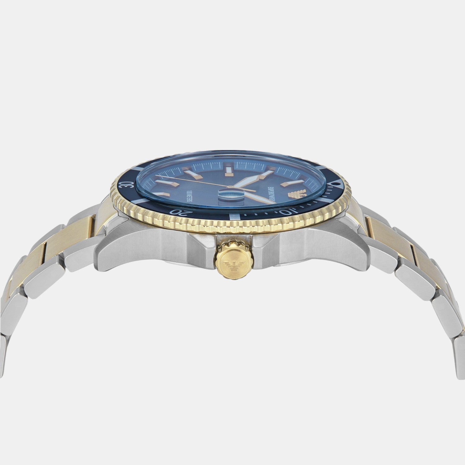 World Explorer Men Quartz Blue Dial Analog Stainless Steel Watch AR11682