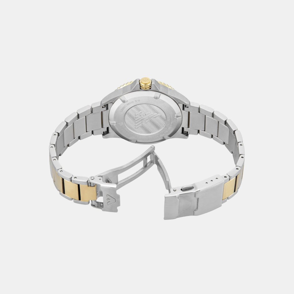 World Explorer Men Quartz Blue Dial Analog Stainless Steel Watch AR11682