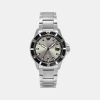 World Explorer Men Quartz Grey Dial Analog Stainless Steel Watch AR11683