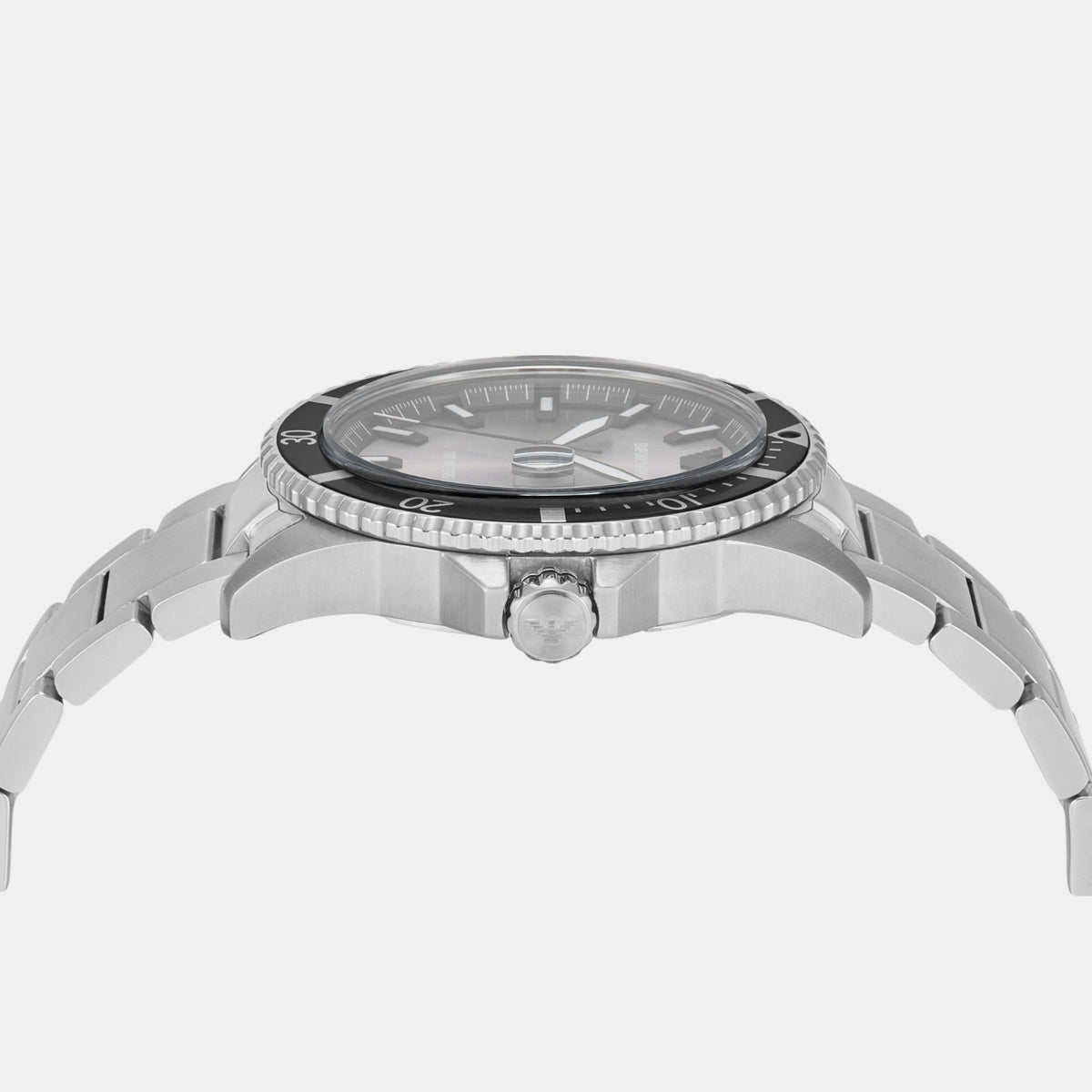 World Explorer Men Quartz Grey Dial Analog Stainless Steel Watch AR11683
