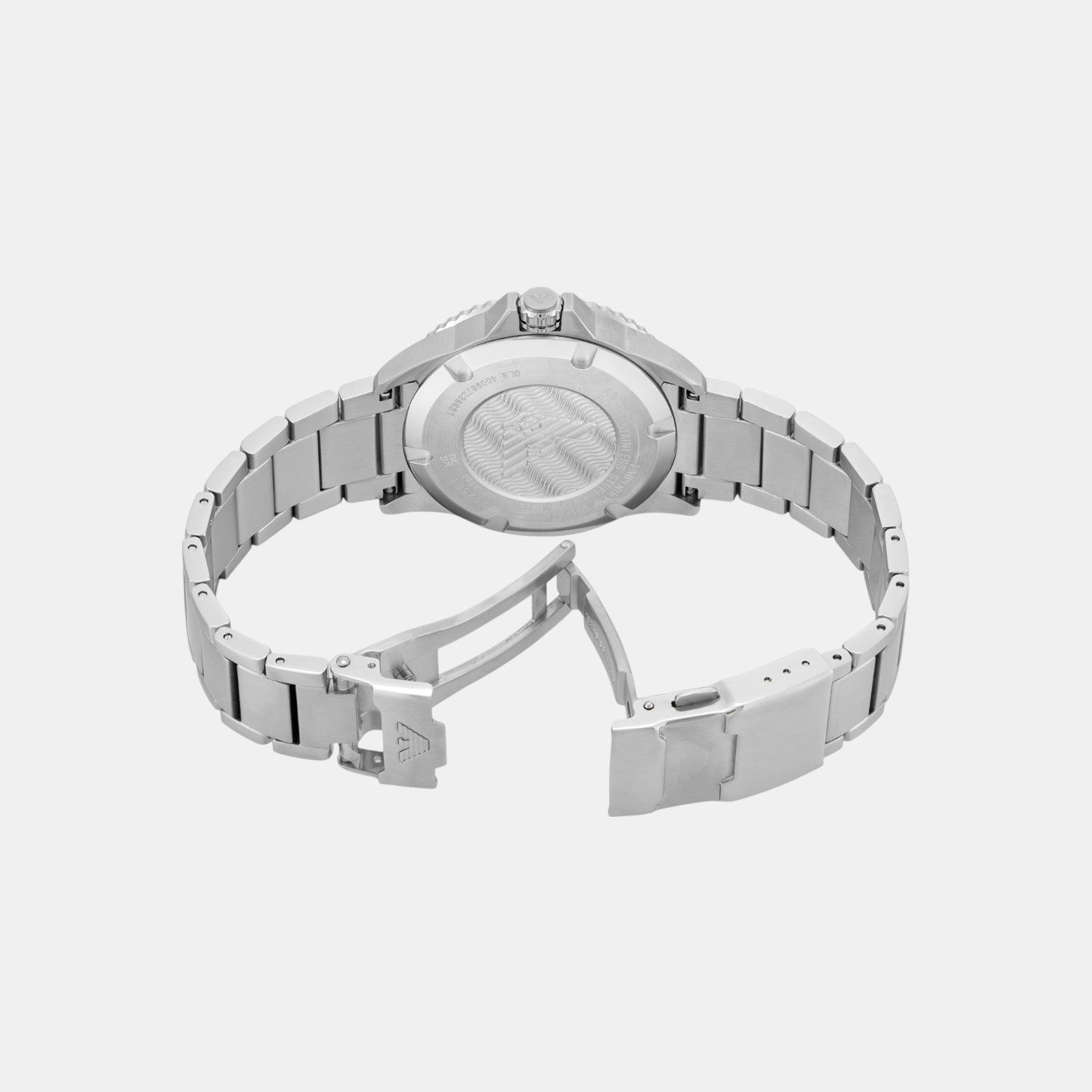 World Explorer Men Quartz Grey Dial Analog Stainless Steel Watch AR11683