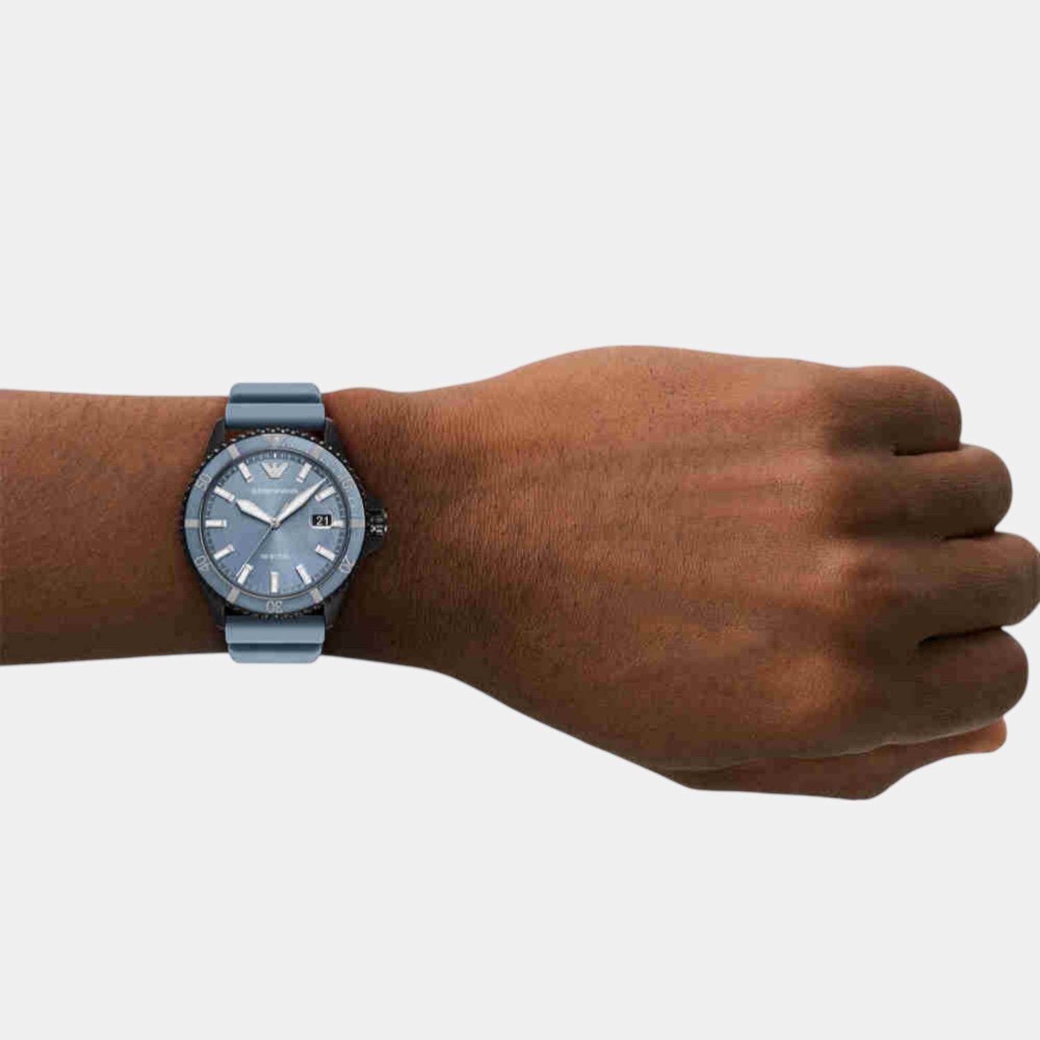 Men Quartz Blue Dial Analog Watch AR11685