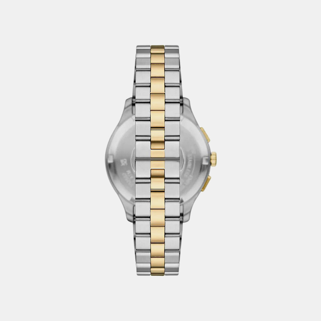 Men Quartz Green Dial Analog Stainless Steel Watch AR11692