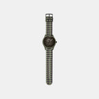Men Quartz Green Dial Analog Plastic Watch AR11694