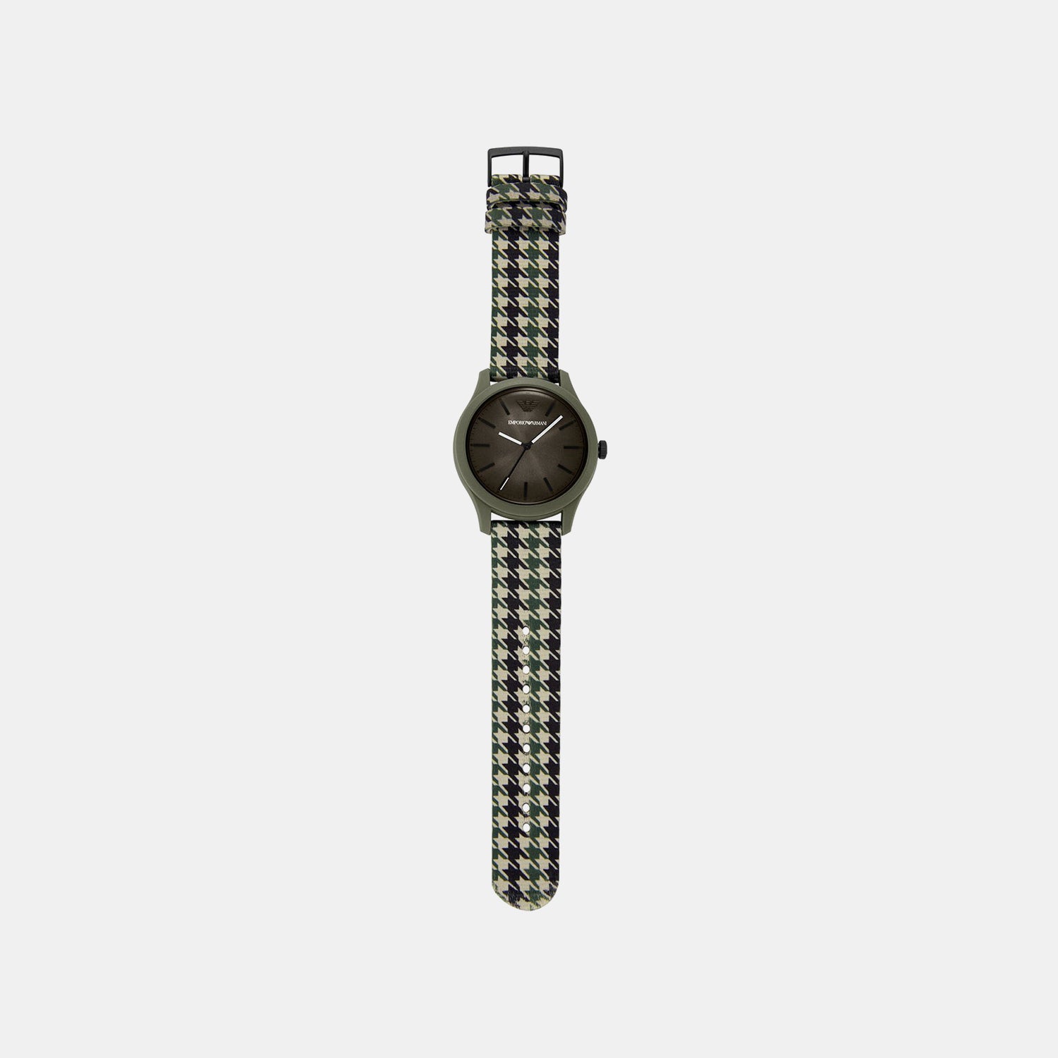 Men Quartz Green Dial Analog Plastic Watch AR11694