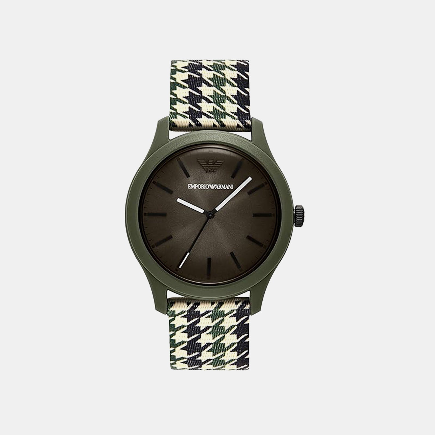 Men Quartz Green Dial Analog Plastic Watch AR11694