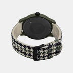 Men Quartz Green Dial Analog Plastic Watch AR11694