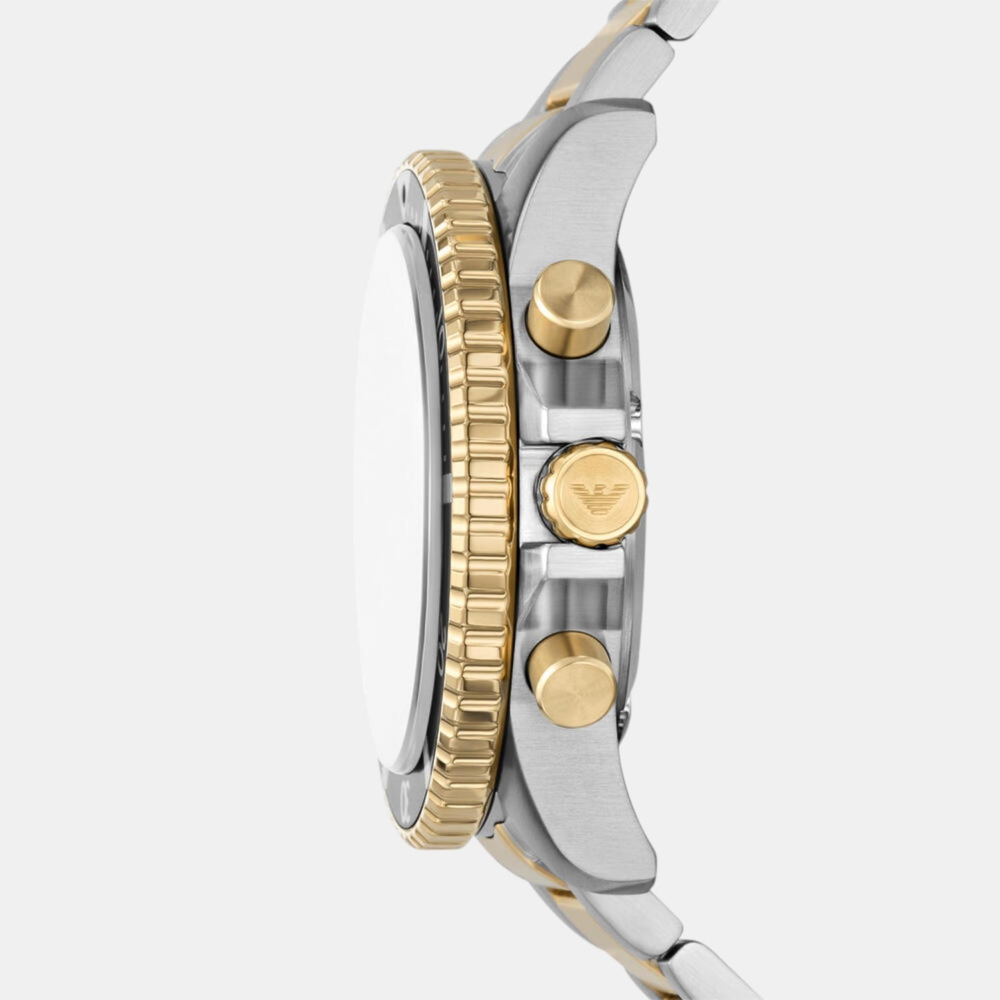 World Explorer Men Solar Green Dial Chronograph Stainless Steel Watch AR11695