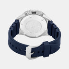 World Explorer Men Solar Blue Dial Analog Silicone Watch AR11696