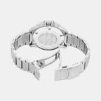 World Explorer Men Solar Blue Dial Analog Stainless Steel Watch AR11697
