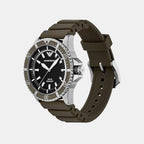 World Explorer Men Solar Black Dial Analog Silicone Watch AR11699